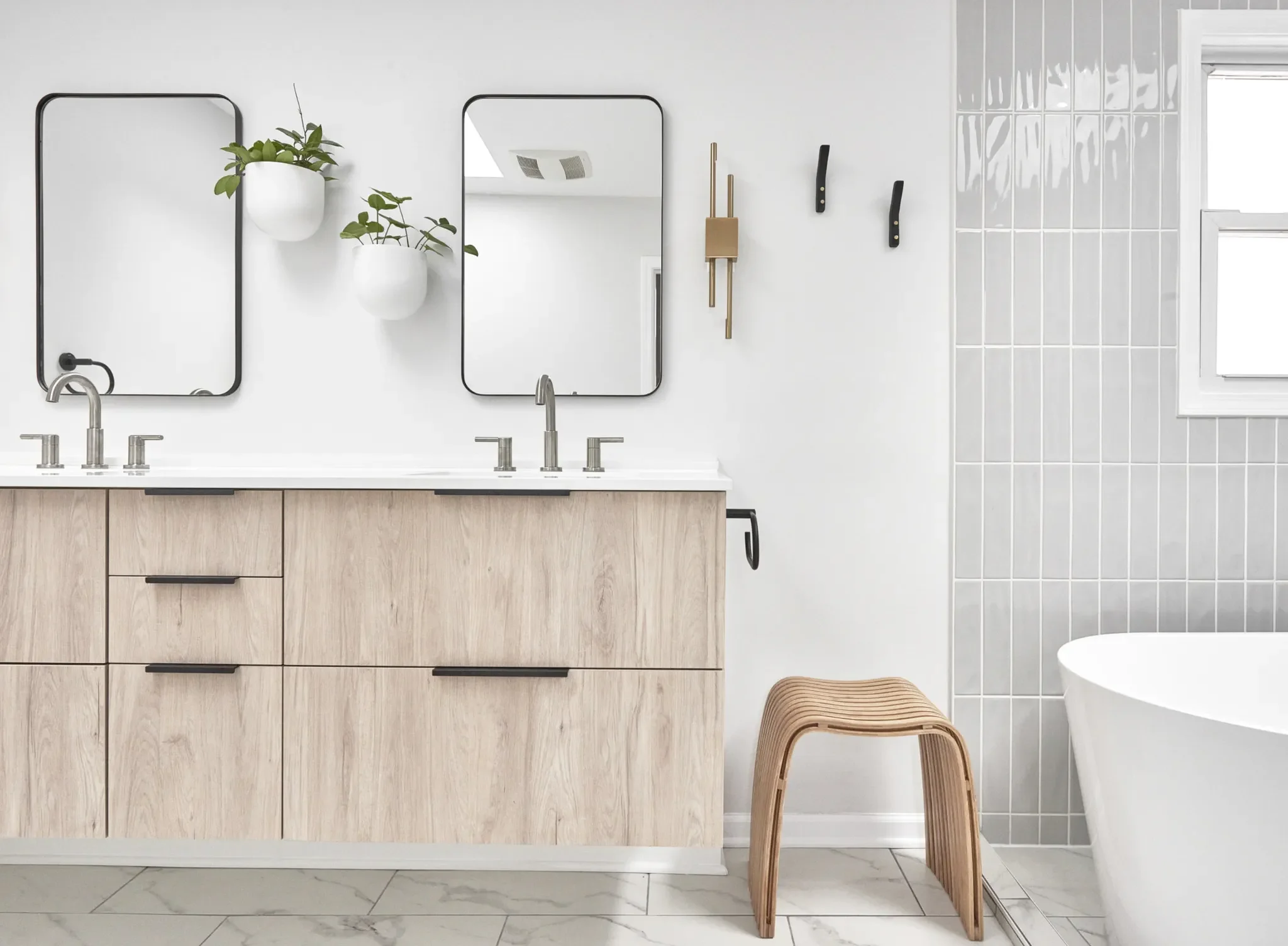 bathroom remodel white